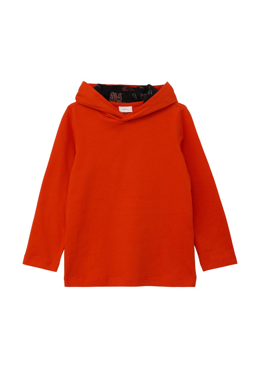 

Лонгслив s.Oliver Shirt, цвет fire red