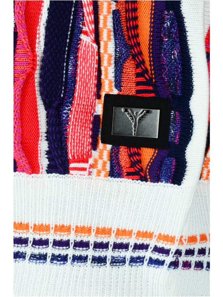 

Шерстяной свитер Castagnetti белого цвета Carlo Colucci