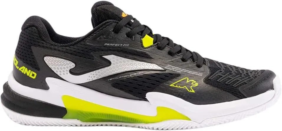 Мужские теннисные кроссовки для падела Joma, черные