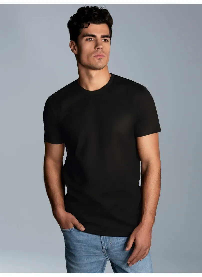 

Футболка Trigema "Футболка TRIGEMA Slim Fit из хлопка DELUXE", черный