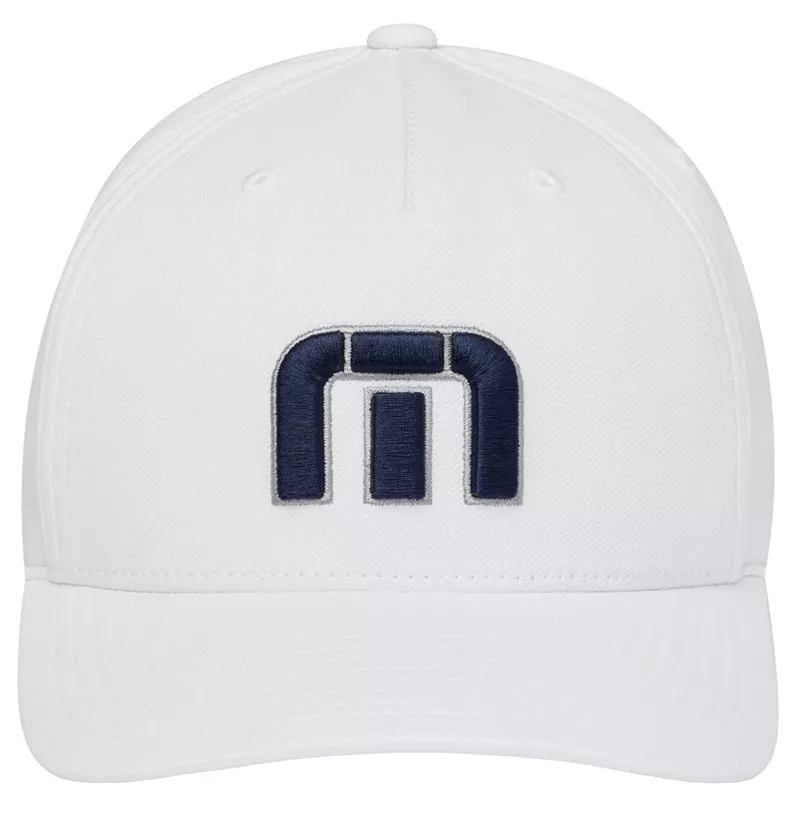 

Мужская кепка для гольфа TravisMathew Sea To It, штат Нью-Джерси, белый
