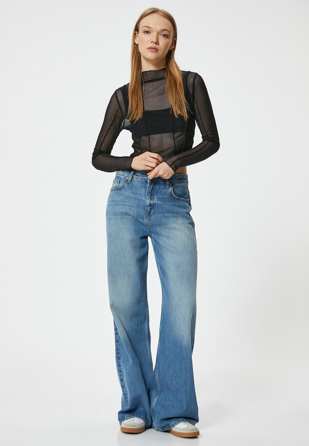 

Блуза LONG SLEEVE Koton, черный
