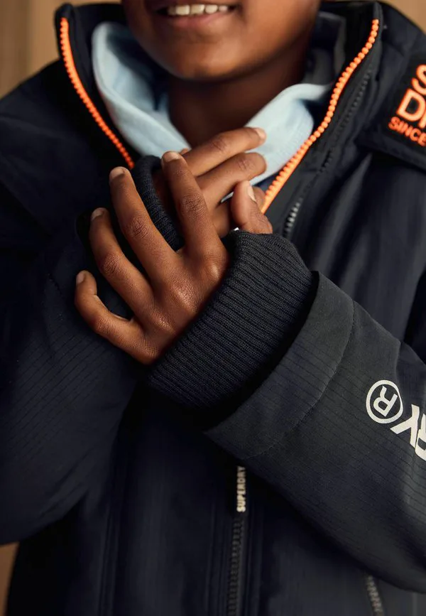 Летняя куртка из рипстопа стандартного кроя Superdry & Co, Black — фото 4
