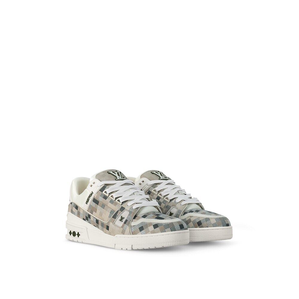 

Кроссовки LV Trainer Louis Vuitton, бежевый