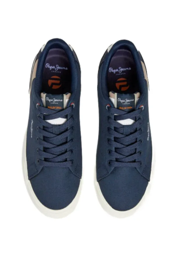 Низкие кроссовки kenton state Pepe Jeans, Dark Blue — фото 3
