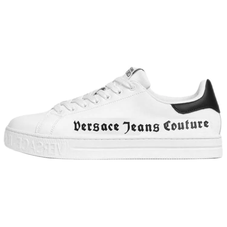 Кроссовки скейтерские белые VERSACE JEANS COUTURE