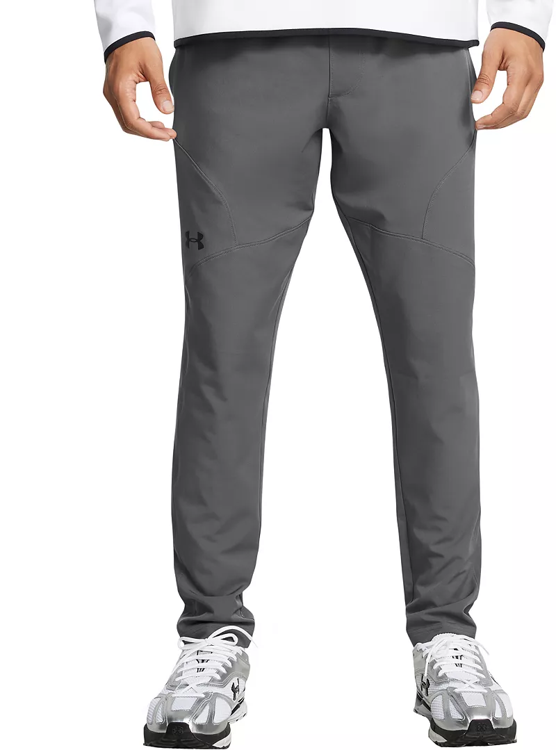 

Мужские зауженные брюки Unstoppable Under Armour, цвет Castlerock/Black