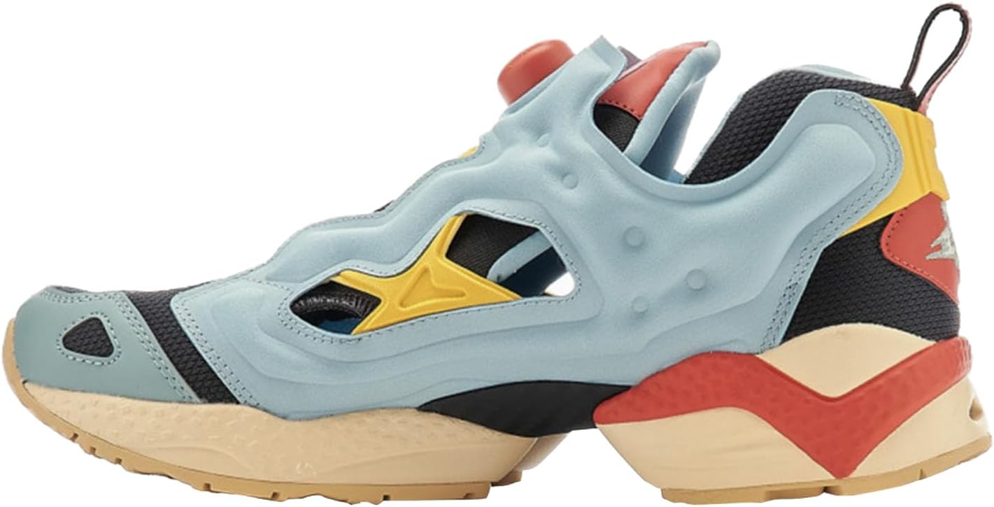 

Мужские кроссовки Reebok Instapump Fury Og для баскетбола, желтый/голубой