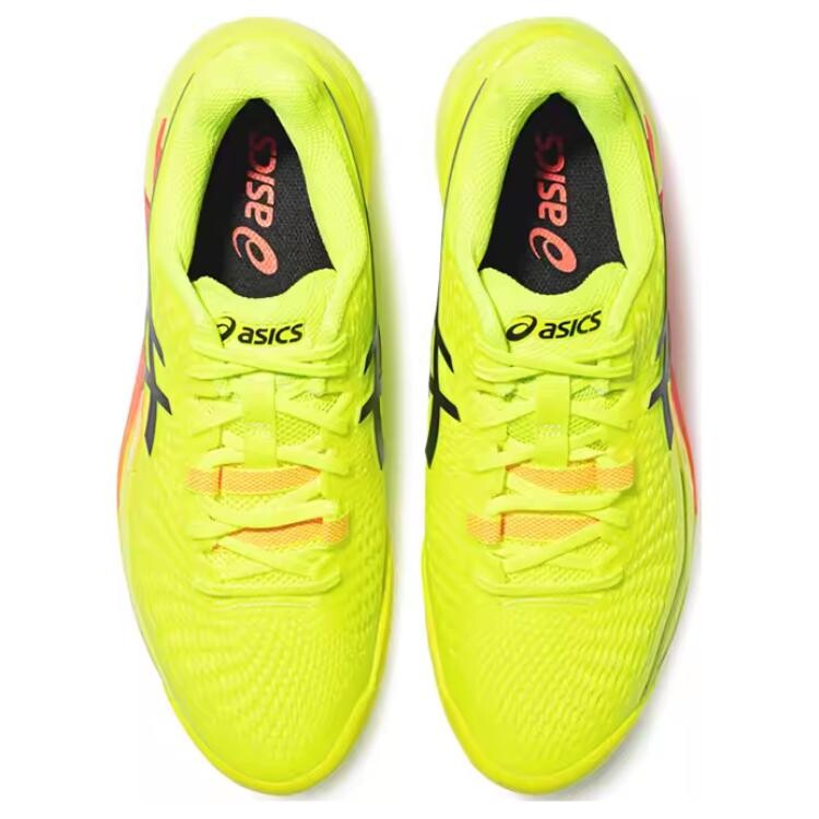 Кроссовки Asics Gel-Resolution 9 Tennis Shoes Men Low-top Yellow, желтый — фото 3