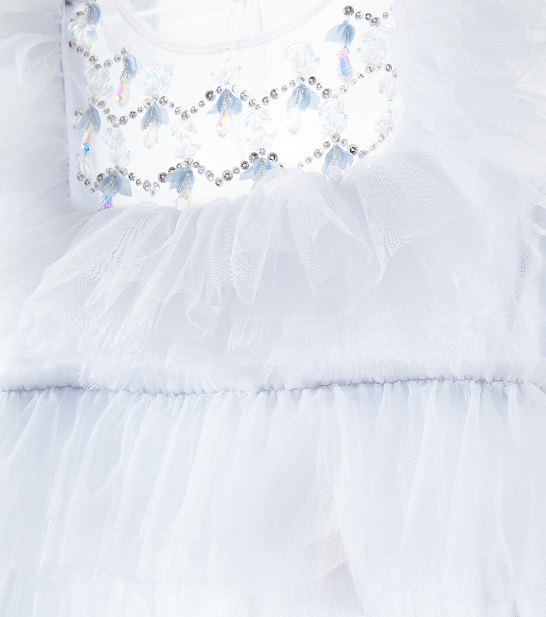 Чай на двоих платье с вышивкой из многослойного тюля Tutu Du Monde, Moonstone — фото 3