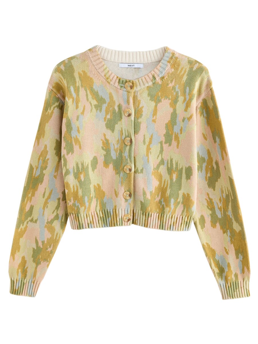 

Вязаный кардиган Next, цвет Khaki/Olive