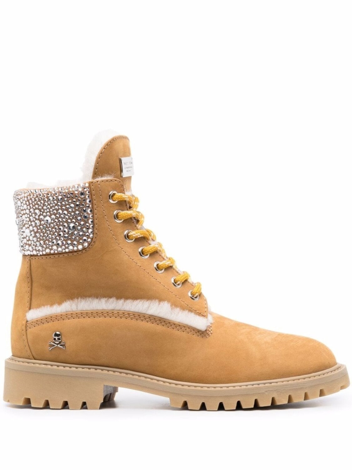 

Philipp Plein ботинки хайкеры The Hunter, нейтральный цвет