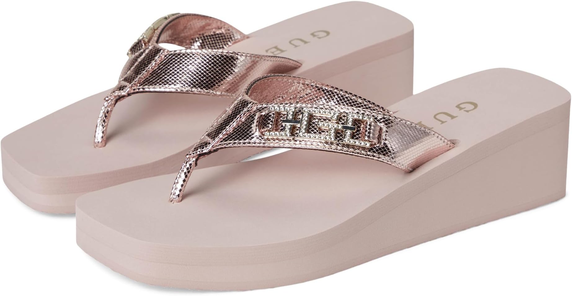 Сандалии GUESS Elowen, цвет Light Pink