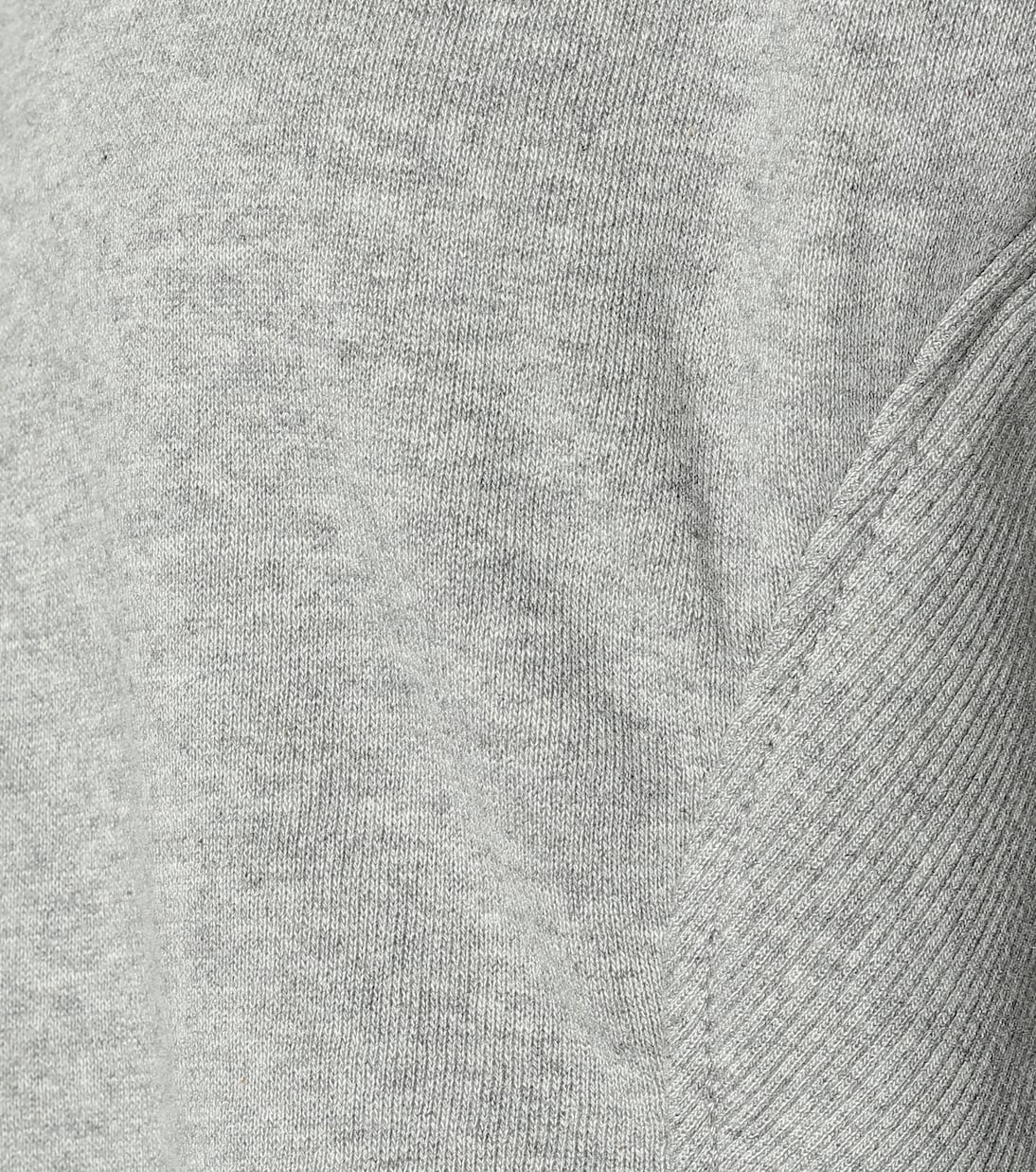 Толстовка из хлопчатобумажного джерси Stella McCartney, Grey Melange — фото 4