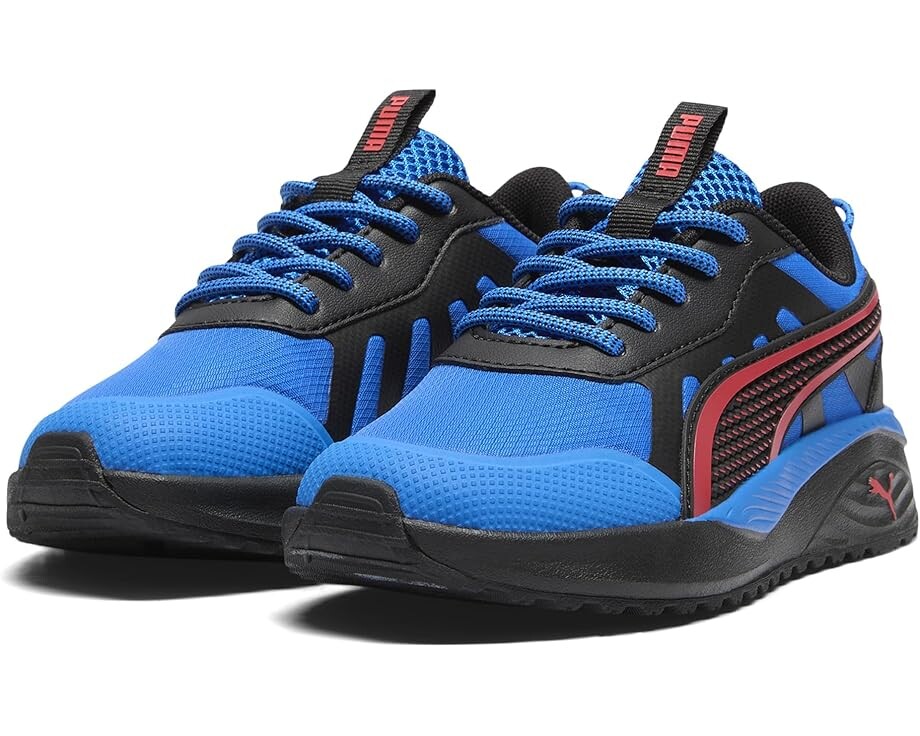 Кроссовки PUMA Kids Excursion Alternate Closure, цвет Racing Blue-Active Red-PUMA Black