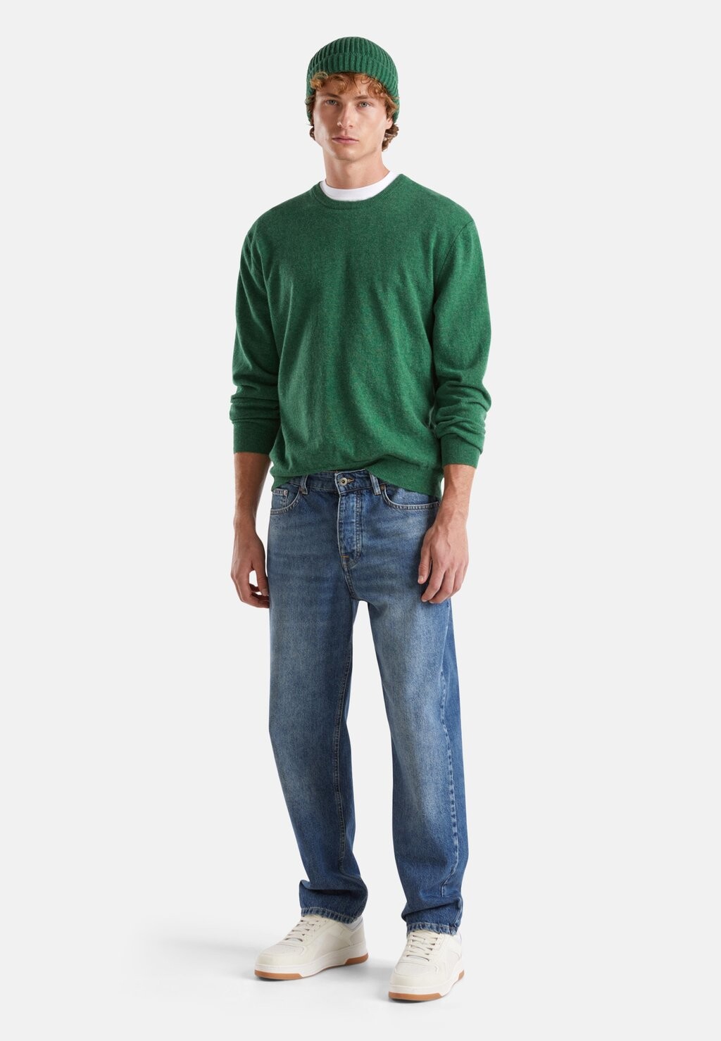 

Джемпер CREW NECK United Colors of Benetton, зеленый