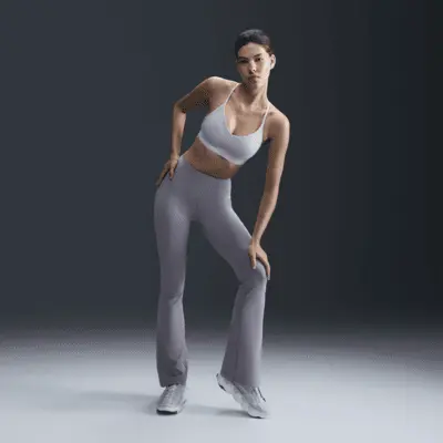 

Леггинсы Nike Zenvy, цвет Light Violet Ore/Black
