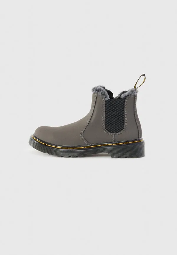 Зимние ботинки леонора Dr. Martens, Dark Grey