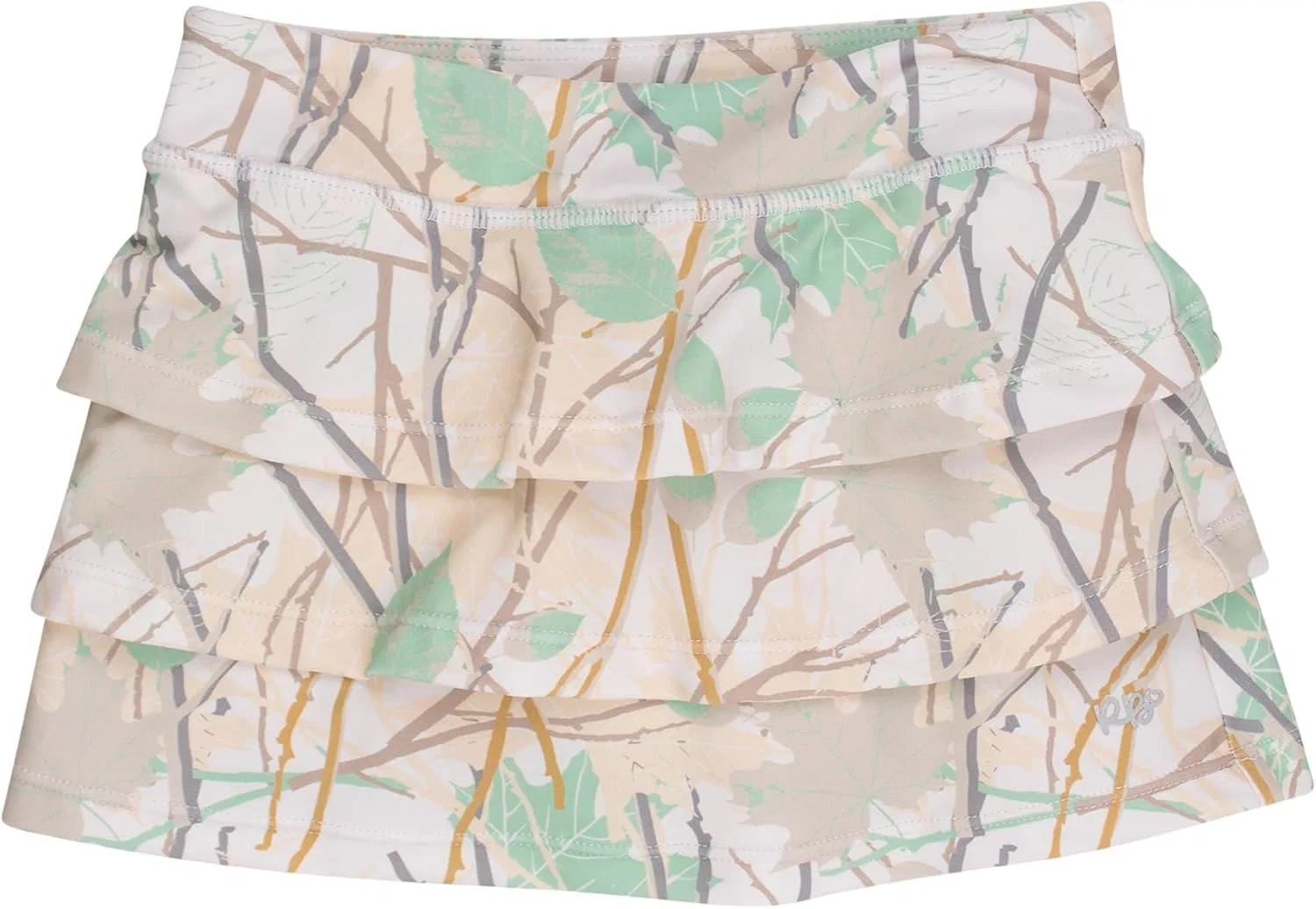 Спортивная юбка-шорты для девочек RuffleButts, Brush Camo, UPF50+