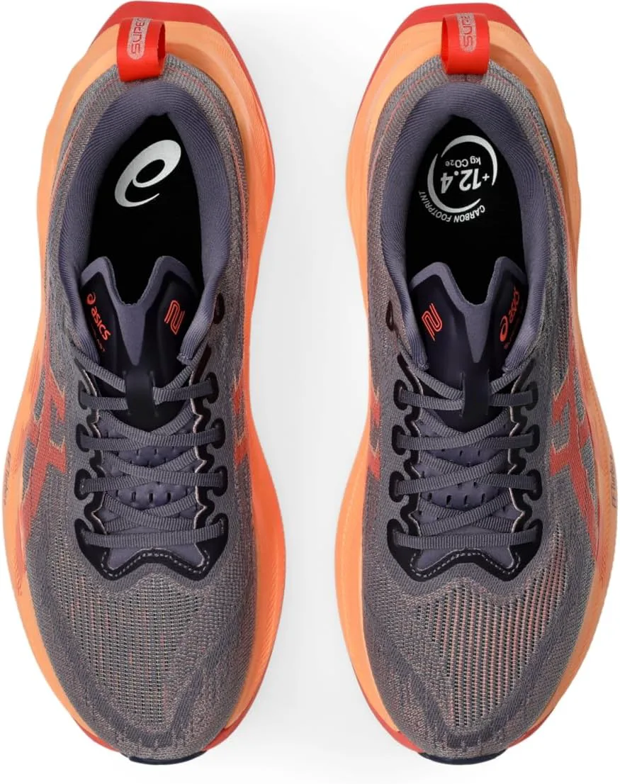 Кроссовки для бега ASICS Unisex SUPERBLAST 2, фиолетовый/коралловый — фото 3