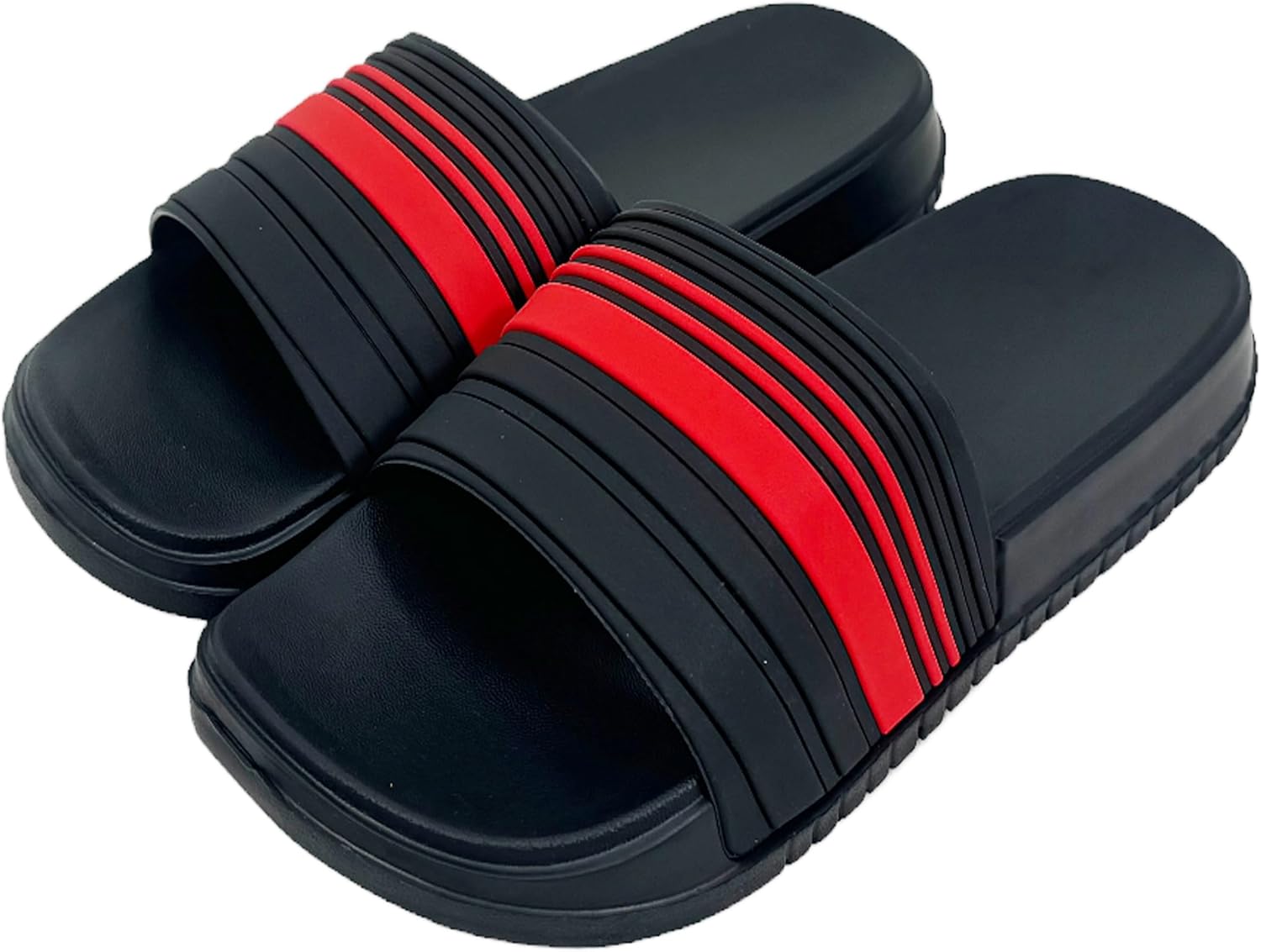 

Мужские спортивные шлепанцы 79 S.C.I.I для пляжа, дома, улицы, с противоскользящей подошвой для душа, красный