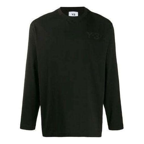 

Футболка adidas Y-3 Long Sleeve Classic Chest Logo T-Shirt 'Black' FN3361, черный