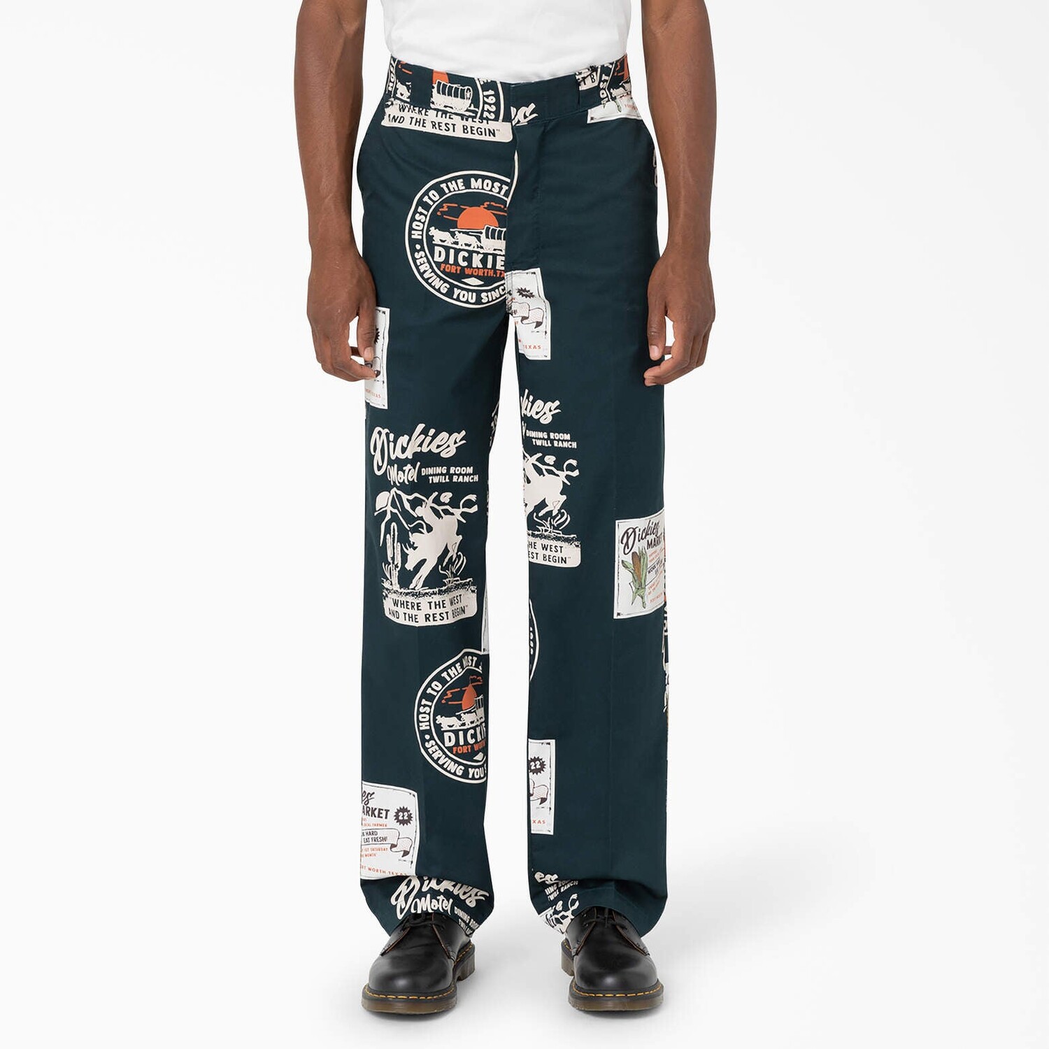 

Брюки свободного кроя Dickies Greensburg, цвет Dark Vintage Print (Vpr)