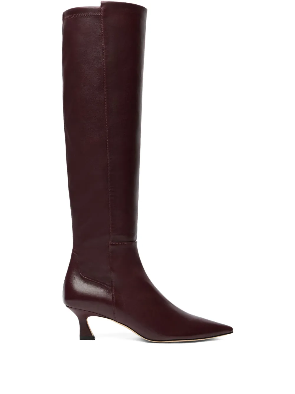 Сапоги Vinnie 5050 на каблуке 50 мм Stuart Weitzman, красный
