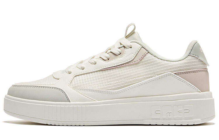 

Кроссовки ERKE Half Summer 2.0 Skateboarding Shoes Women's Low-top Microcrystalline White White Dewy Gray, белый