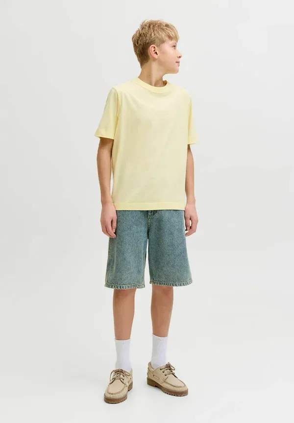 Футболка базовая Junior Jack & Jones Junior, пастельно-желтый