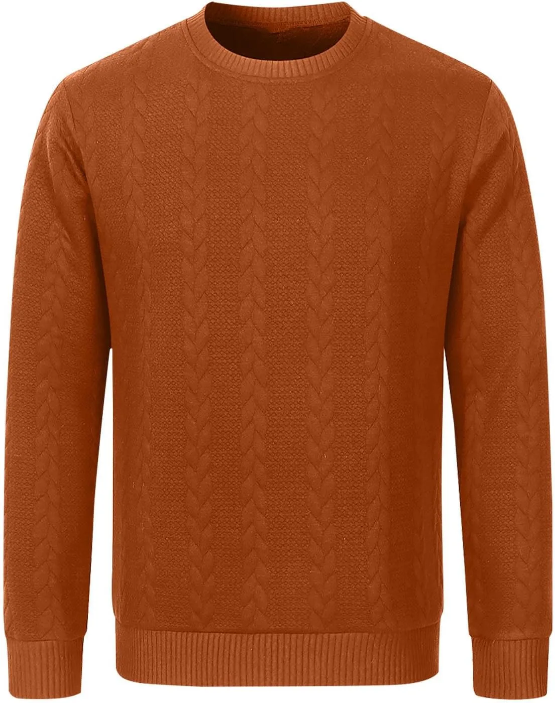 Мужская однотонная винтажная рубашка с длинным рукавом Slim Fit