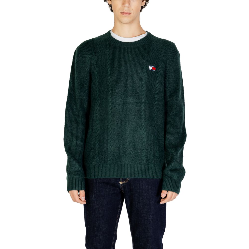 

Зеленый акриловый свитер Tommy Jeans
