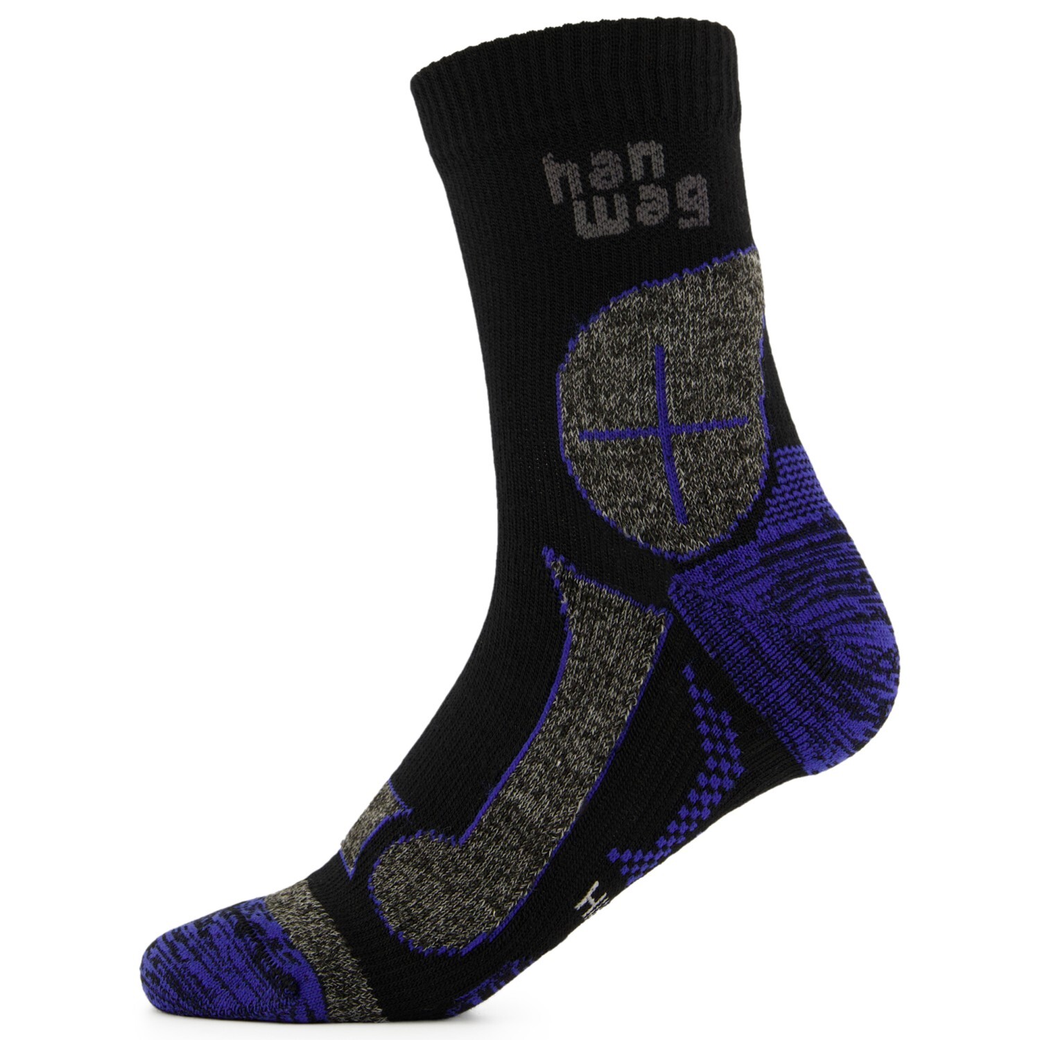 

Походные носки Hanwag Hanwag Hike Merino Socke, цвет Black/Royal Blue, Черный, Походные носки Hanwag Hanwag Hike Merino Socke, цвет Black/Royal Blue