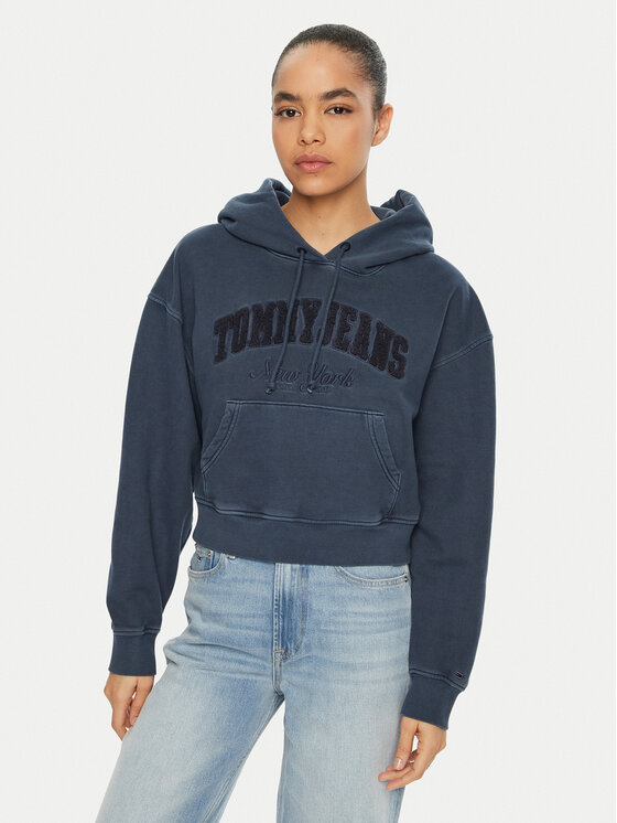 

Толстовка свободного кроя DW0DW19413 Tommy Jeans, синий