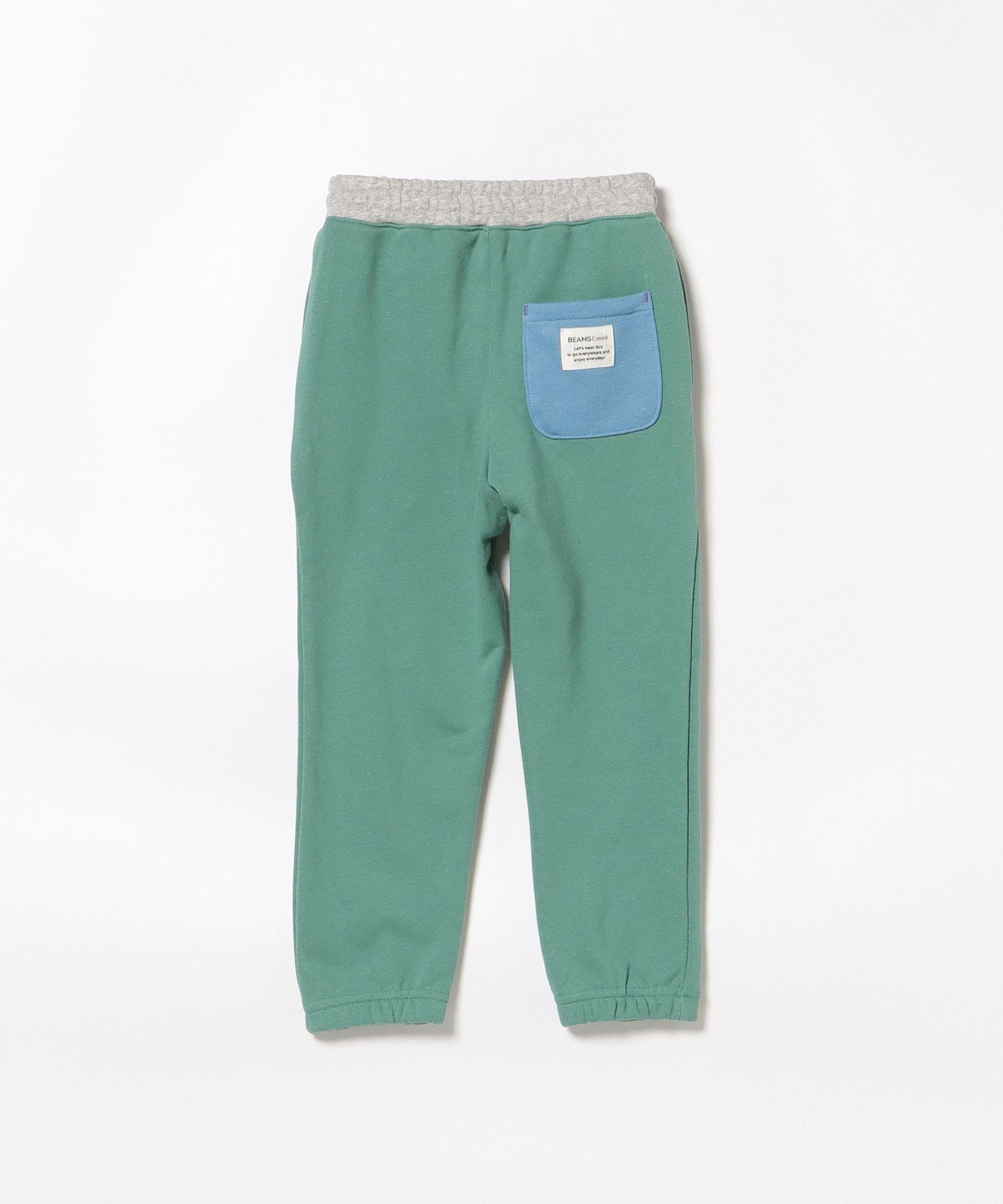 Спортивные штаны Smile (90–150 см) BEAMS mini, GREEN — фото 3
