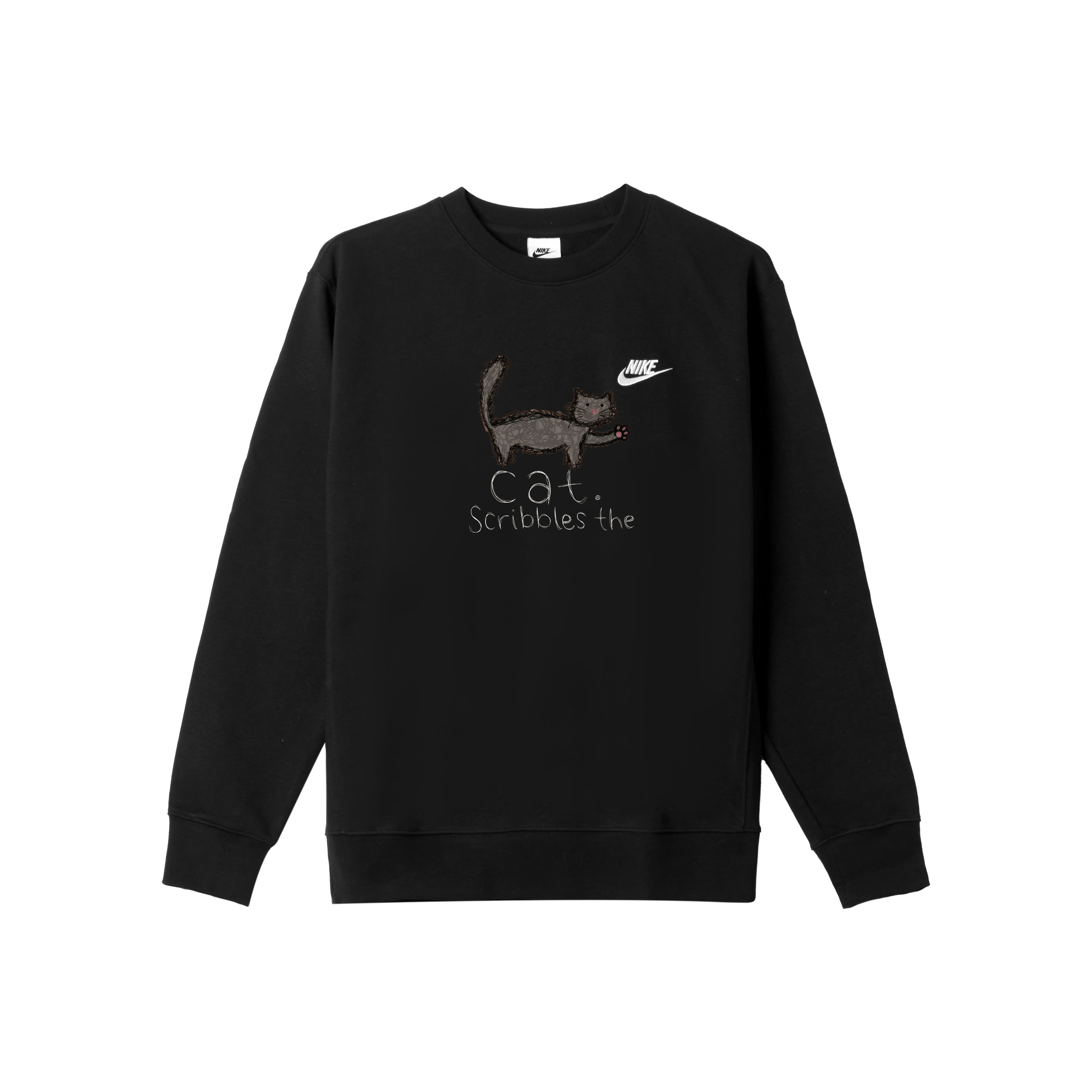 

Мужская спортивная толстовка Nike, черный