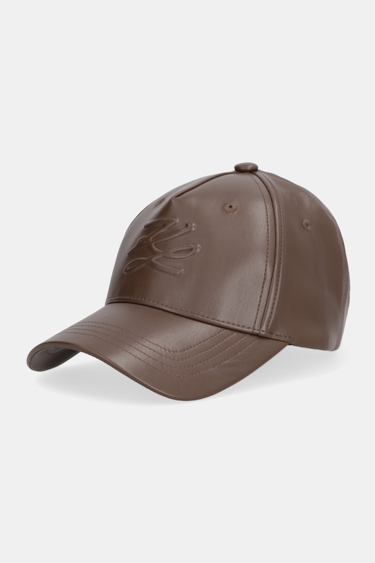 

Кепка с козырьком k/autograph Karl Lagerfeld, коричневый