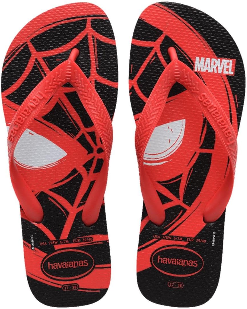 

Мужские шлепанцы Havaianas, 8/9, черный/красный