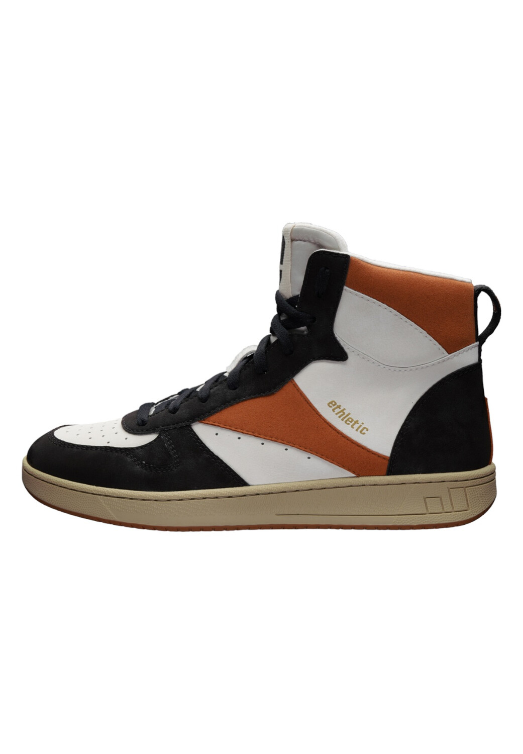 

Кроссовки ethletic Carl, цвет Chalk White | Cognac Brown