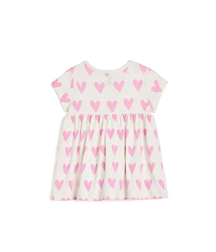 Платье из органического хлопка Playtime Hanna Andersson, Pink Hearts on Hearts — фото 2