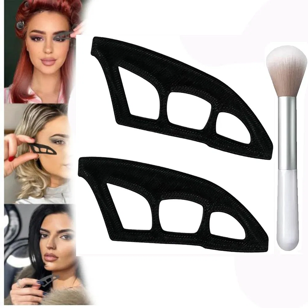 Трафареты для теней с шаблоном для подводки Bessy Shop — фото 2