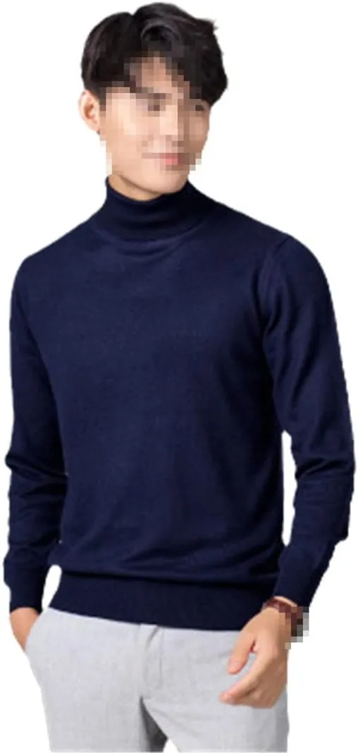 

Свитер-водолазка Hamthuit мужской, вязаный, из смеси кашемира и хлопка