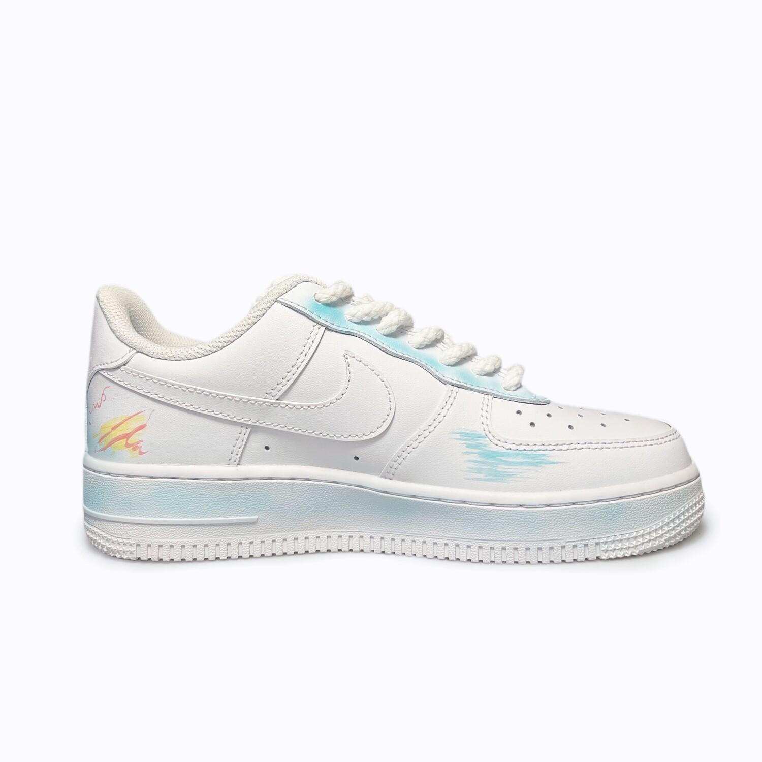 

Кроссовки Nike Air Force 1 Skateboard Shoes Women's Low-Top White, Белый, Кроссовки Nike Air Force 1 Skateboard Shoes Women's Low-Top White