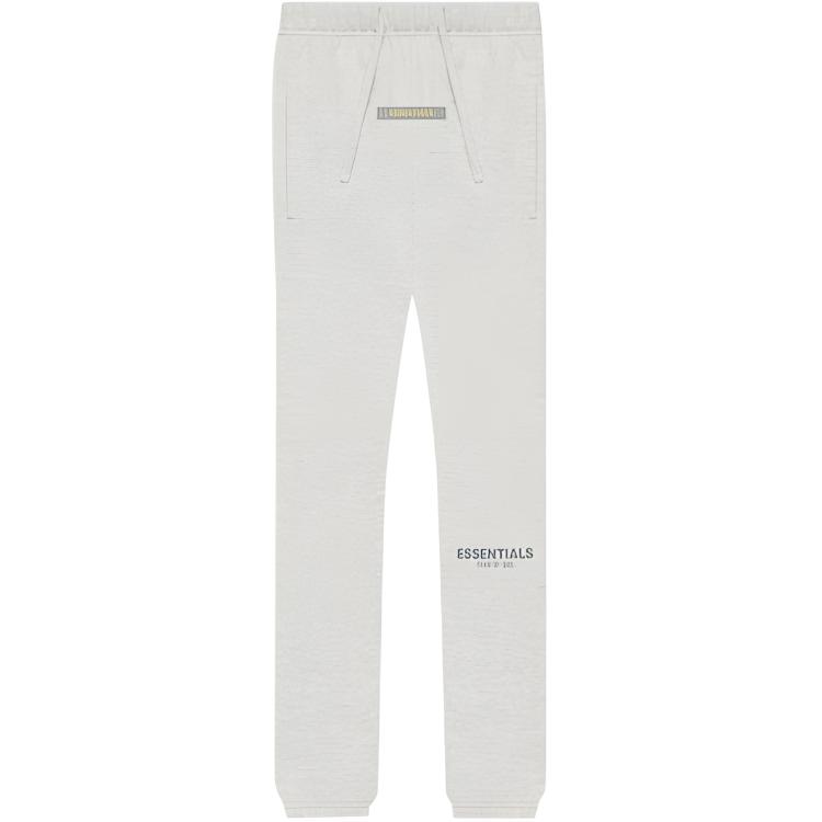 

Детские вязаные спортивные штаны SS21 Детские спортивные штаны светлый вересковый овсяный светло-овсяный Fear Of God Essentials, светло- серовато-бежевый