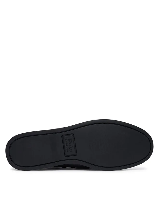 Polo Ralph Lauren Мокасины Merton Boat Cs Bts 803P07643001 черные — фото 4