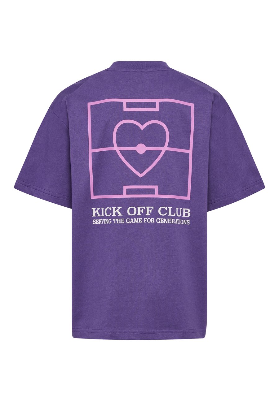 Футболка Hummel JR LOOSE S/S HEARTFIELD, Mystical/Lilac — фото 2