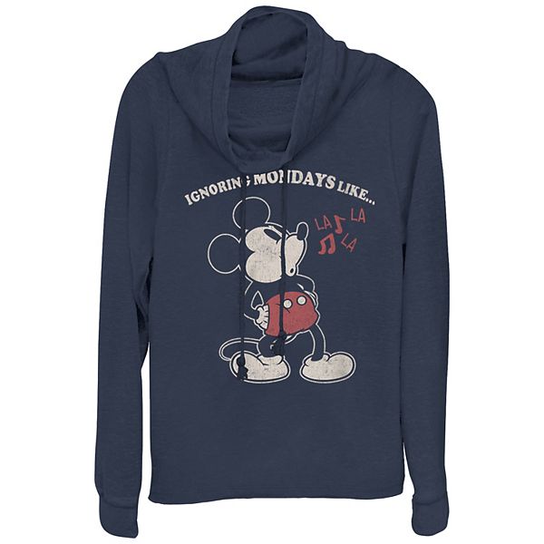 

Футболка с принтом Mickey Mouse plus size cowlneck Disney