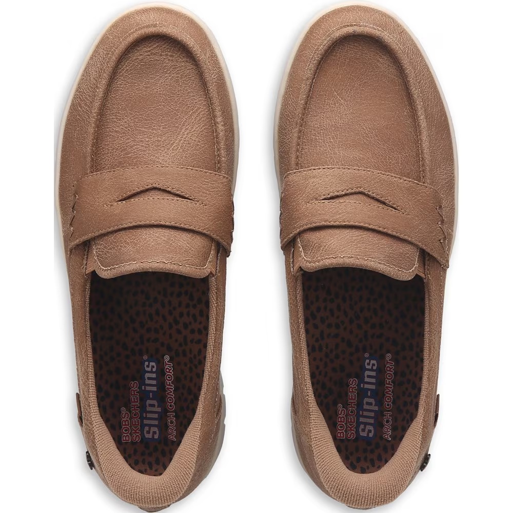 Мокасины Slip-Ins Arch Comfort Sunfest Skechers, коричневый — фото 4