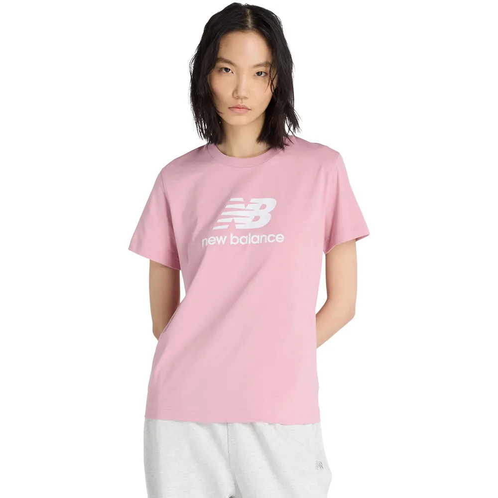 

Футболка с коротким рукавом New Balance Sport Essentials Logo, розовый