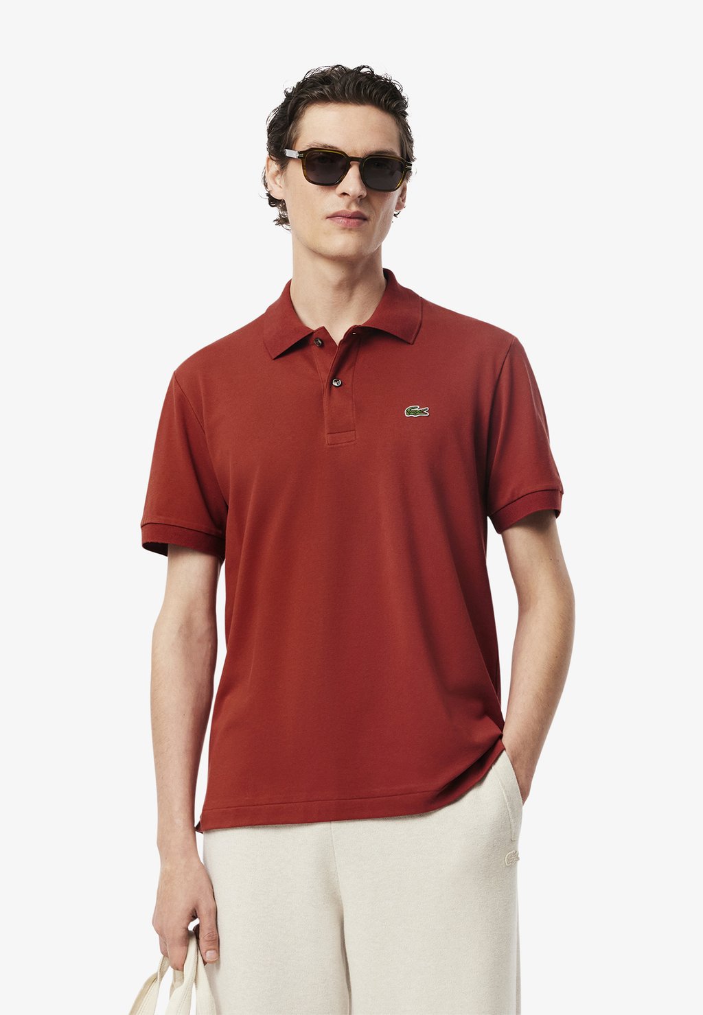 

Рубашка поло Polo LIGHT - Classic fit Lacoste, коричневый